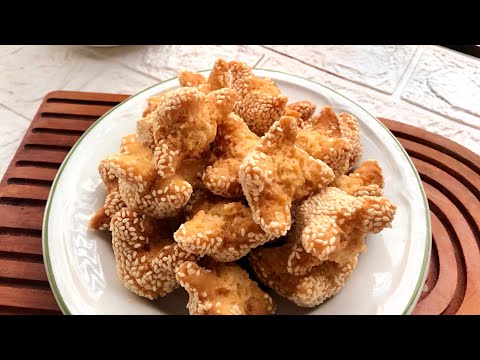 fried sesame ball recipe - super tasty snack recipe