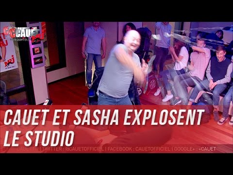 Cauet and Sasha blow up the studio - C’Cauet on NRJ