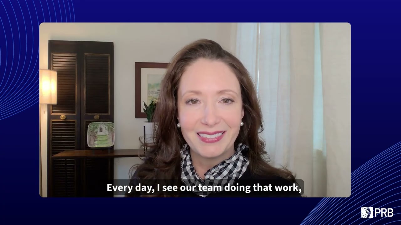 Jennifer Sciubba: Why Our Work at PRB Matters