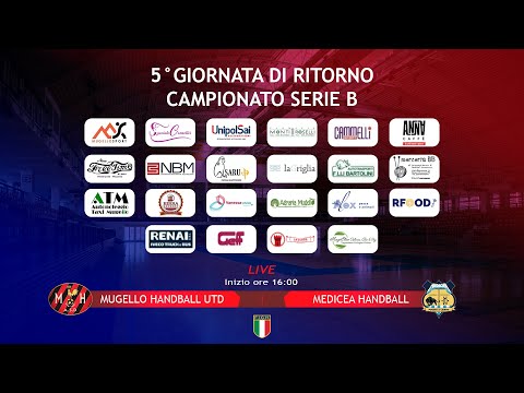 (Primo tempo) 5° GIORNATA DI RITORNO | MUGELLO HANDBALL UTD  vs  MEDICEA HANDBALL