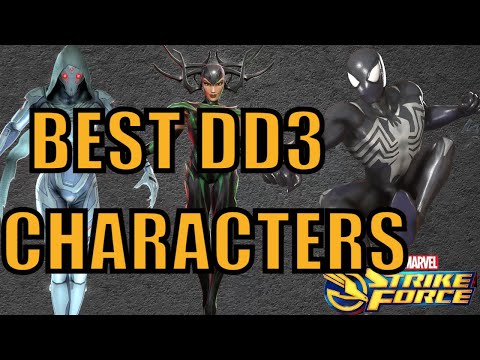 Top Dark Dimension 3 Characters by Lane! Marvel Strike Force