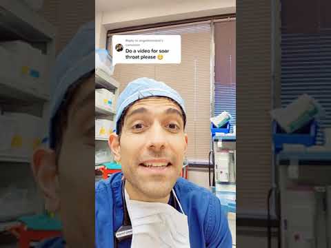 Sore throat cause you don't see 🙈