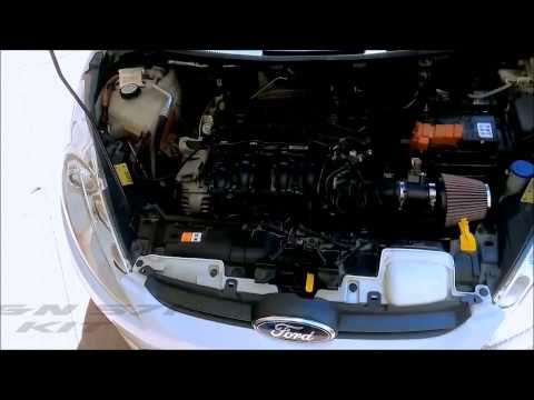 Ford Fiesta MK7 K&N 57i Air Induction Kit Sound Test (Stock VS K&N)