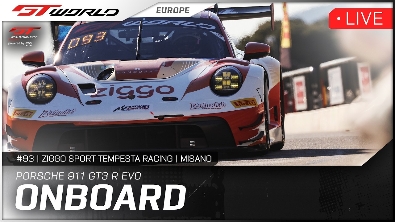 LIVE OB #93 | Race 1 | Misano | GT World Challenge powered by AWS 2026