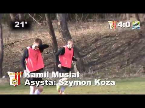 Kamil Musiał - 4:0 (21') Sparing Seniorów: Płomień Limanowa - LKS Mordarka (14.04.2013r.)