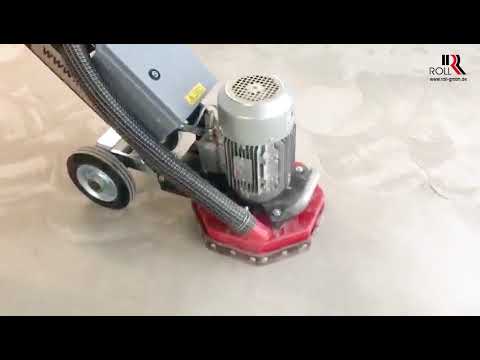 Anschleifen vom Flügelgeglätteten Betonboden