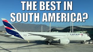 Latam Airlines 787 Dreamliner Business Class Santiago to Lima