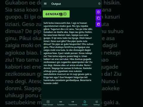 Conlang Toolbox