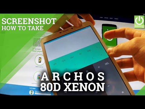 How to Take Screenshots on ARCHOS 80d Xenon - Save Screen