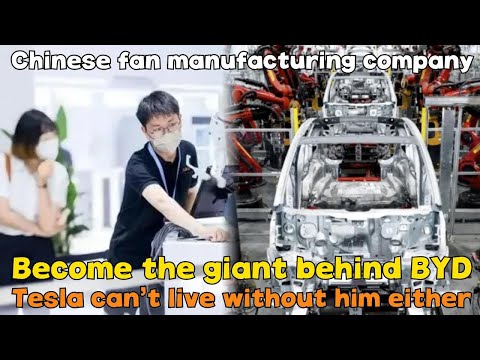 Chinese fan manufacturing company! Become the giant behind BYD! Tesla can’t live without him either