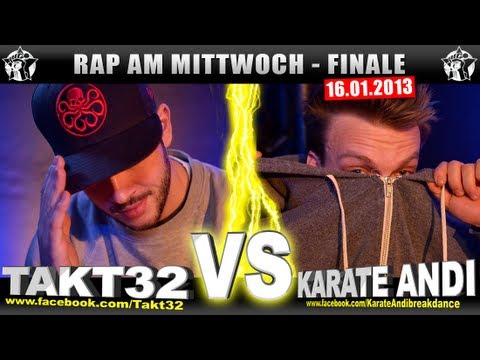 RAP AM MITTWOCH: Takt32 vs Karate Andi 16.01.13 BattleMania Finale (4/5) GERMAN BATTLE