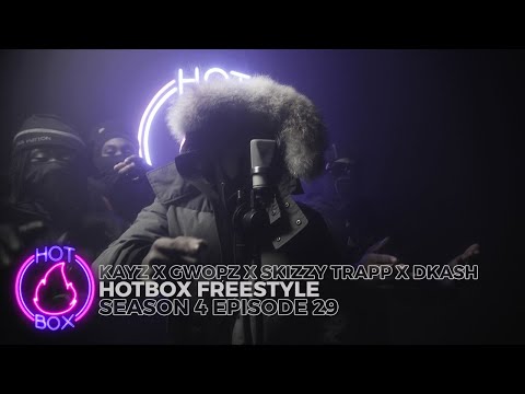 #AWC Kayz x Gwopz x Skizzy Trapp x Dkash - Hotbox Freestyle [S4:E29] | @GTK.ENT (4K)