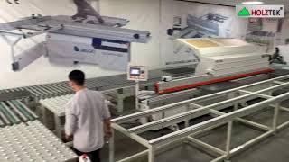 Băng tải hồi phôi cho các dòng máy dán cạnh HOLZTEK PRO-700A, 800AH