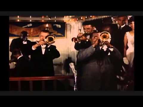 LOUIS ARMSTRONG FEAT. KID ORY BAND - MARK TWAIN RIVERBOAT AT DISNEYLAND IN 1962