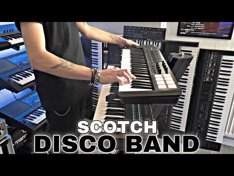 SCOTCH - DISCO BAND (Keyboard-Cover)