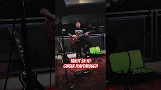 Takot Sa Yo Guitar Playthrough teaser #guitarplaythrough #guitar #metal #slapshock #cover #rock