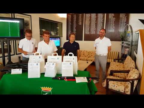 Premiazione gara BLUCAR Siena GOLF CUP - Sabato 5.08.2018