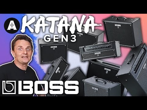 Демонстрация комбоусилителей Boss Katana MkIII