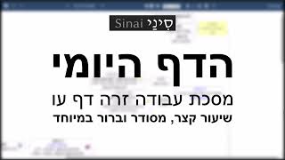 דף יומי מסכת עבודה זרה דף עו - שיעור קצר וברור במיוחד בליווי תרשים - אורי בריליאנט אתר סיני (שיעורי הדף היומי בקצרה מאת הרב אורי בריליאנט) - התמונה מוצגת ישירות מתוך אתר האינטרנט יוטיוב. זכויות היוצרים בתמונה שייכות ליוצרה. קישור קרדיט למקור התוכן נמצא בתוך דף הסרטון דף יומי מסכת עבודה זרה דף עו - שיעור קצר וברור במיוחד בליווי תרשים - אורי בריליאנט אתר סיני (שיעורי הדף היומי בקצרה מאת הרב אורי בריליאנט) - התמונה מוצגת ישירות מתוך אתר האינטרנט יוטיוב. זכויות היוצרים בתמונה שייכות ליוצרה. קישור קרדיט למקור התוכן נמצא בתוך דף הסרטון