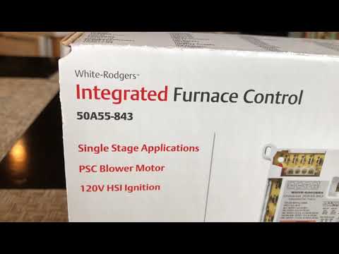 White-Rodgers 50A55-843 Furnace Module replacement