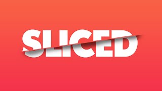 How to Create Sliced Text Effect in Adobe Photoshop | Photoshop Tutorial #shorts