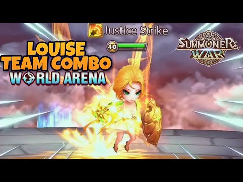 Louise Team Combo in World Arena Ep. 5 - Summoners War