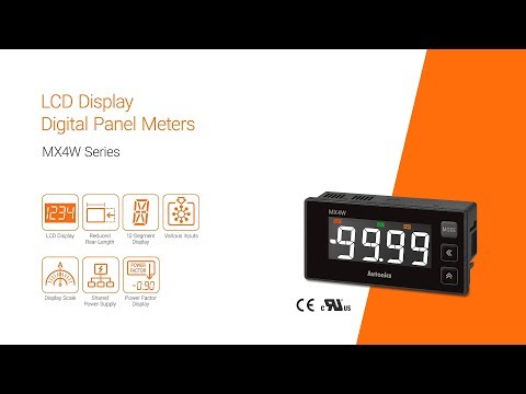Autonics MX4W Series Digital Panel Meters