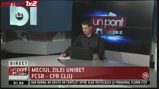 MECIUL ZILEI UNIBET, FCSB – CFR CLUJ: Derby-ul campionatului din România, prefațat printr-o cotă de 1.42!