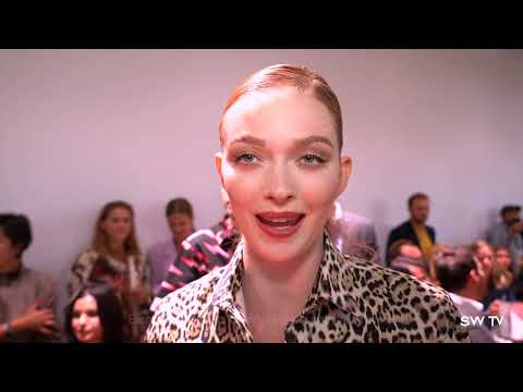 Front row at Elie Saab SS20 in Paris (2019)