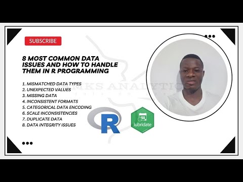 Handling Missing Data in R 2024 | R Data Analysis Tutorial | na.omit(), lubridate, grepl(), ifelse()