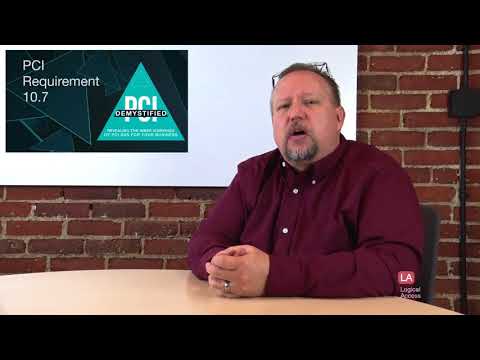 PCI Requirement 10.7 – Retain Audit Trail History for at Least One Year, with Three Months Available