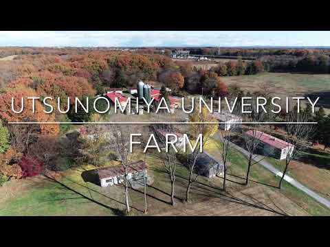 宇都宮大学農学部附属農場ドローン空撮動画