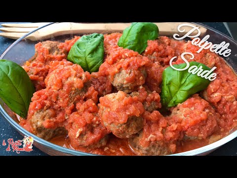 LE POLPETTE AL SUGO DEL NONNO, Morbidissime, Umide e Facili da fare | RICETTA SARDA (Bombas)