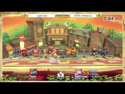 Smash 4: A1SS - SSKB Arikado (Sheik) vs Sp00n (Sheik, Diddy) - Grand Finals