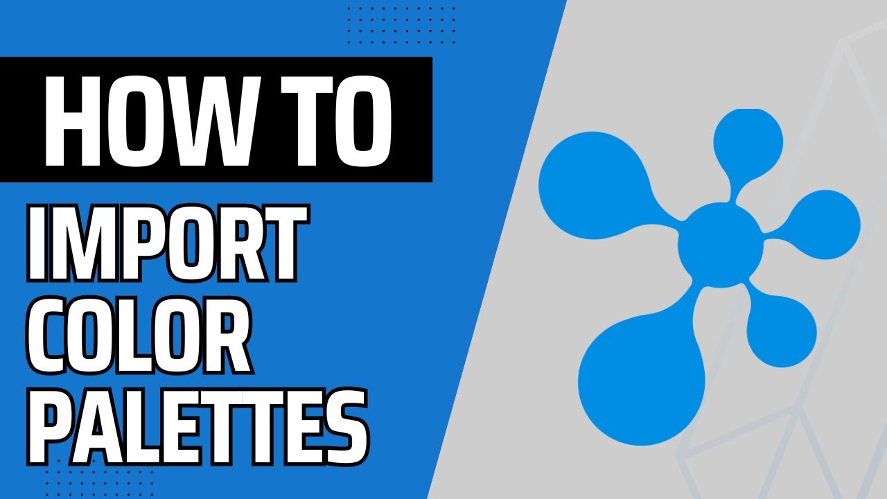 How to Import Color Palettes for Decoration Processes within DecoNetwork