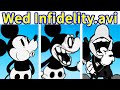Friday Night Funkin VS Mickey Mouse Avi Wednesday Infidelity FULL WEEK Cutscene FNF Mod HARD