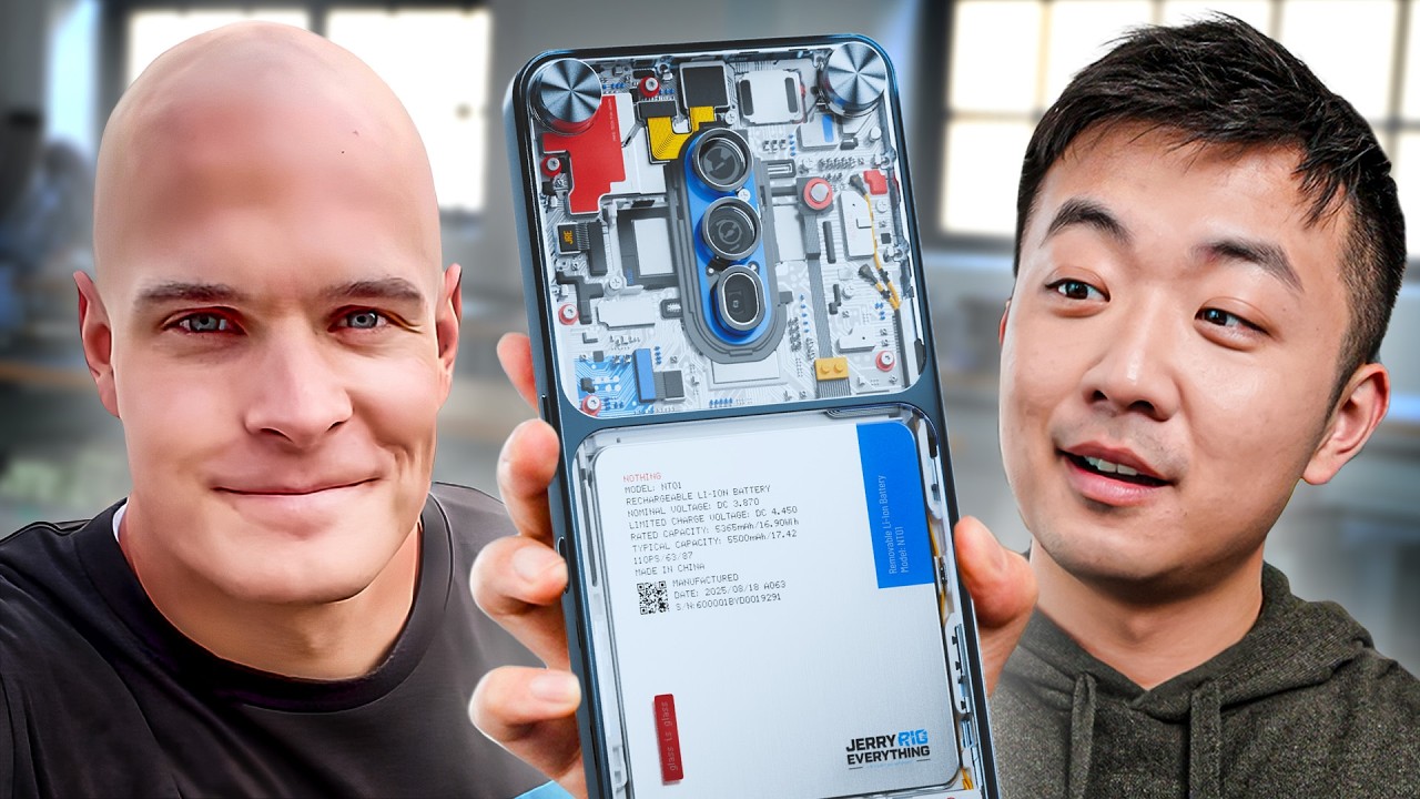 We made JerryRigEverything's Dream Phone
