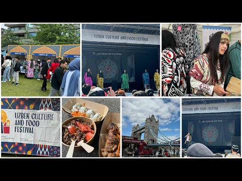 Uzbekistan 🇺🇿 Culture and Traditions🥟Food, Festival in London @SerinRecipeAndVlogs