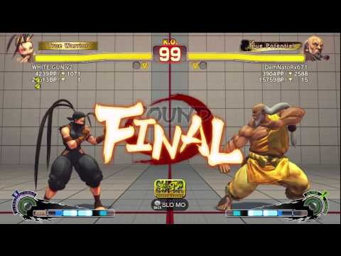 WHITE GUN V2 (Ibuki) Vs. DelfiNatoRx671 (Gouken)