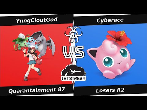 Quarantainment 87 Losers R2 - YungCloutGod (PKM Trainer) Vs Cyberace (Jigglypuff) - SSBU
