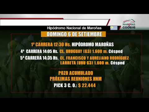 CARRERAS MARONAS 5 DE SETIEMBRE 2020 - WWW.MARONASONLINE.COM
