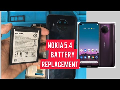 NOKIA 5.4 BATTERY REPLACEMENT | HOW TO CHANGE NOKIA 5.4 BATTERY #nokia #battery #viral