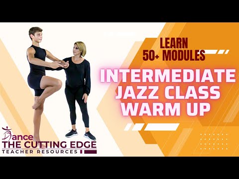 Jazz Warm Up Intermediate Level Dance Tutorial - 50+ Modules For Teachers