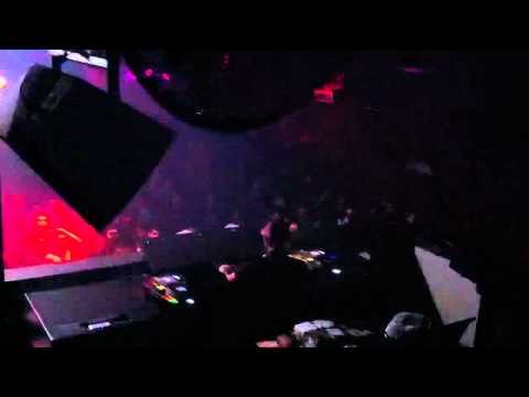 In the booth with Marco V mixing in Michael Woods "Dynamic"