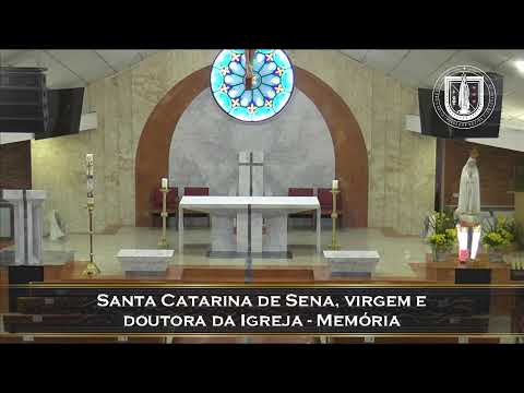 Santa Missa das Bênçãos - Sta Catarina de Sena, virgem e doutora da Igreja Memória - 29/04/26 - 15h