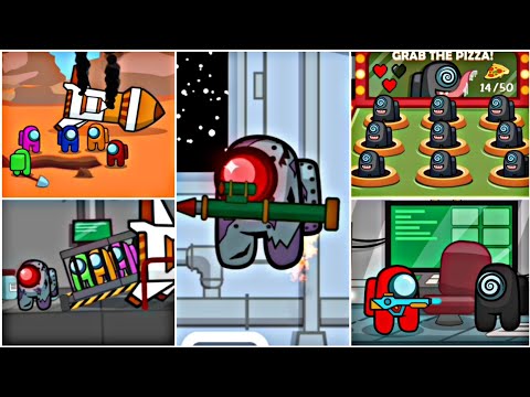 Among us vs Zombies Vs imposter - Fight All Bosses