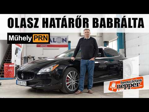 Egy Maserati dízellel is jó? – Maserati Quattroporte 3,0D  – 2016 – MűhelyPRN 354.