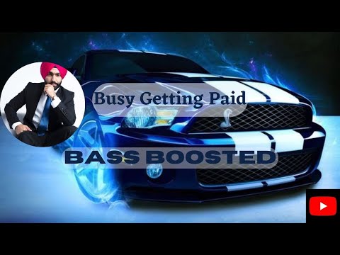 Ammy Virk x Divine | Busy Getting Paid | Bass Boosted | New Punjabi Song 2023 #new #2023 #newpunjabi