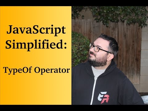 Javascript Tutorial Typeof Operator