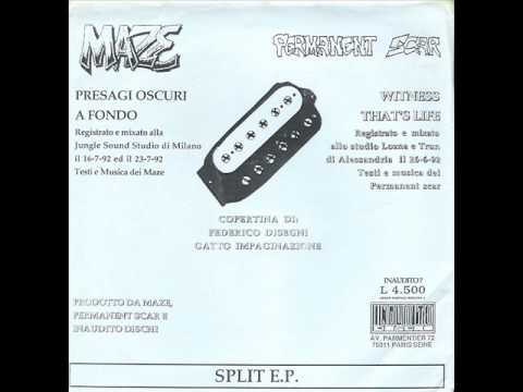 Italia Punk anni 90; MAZE Vs PERMANENT SCAR - Split ep/7